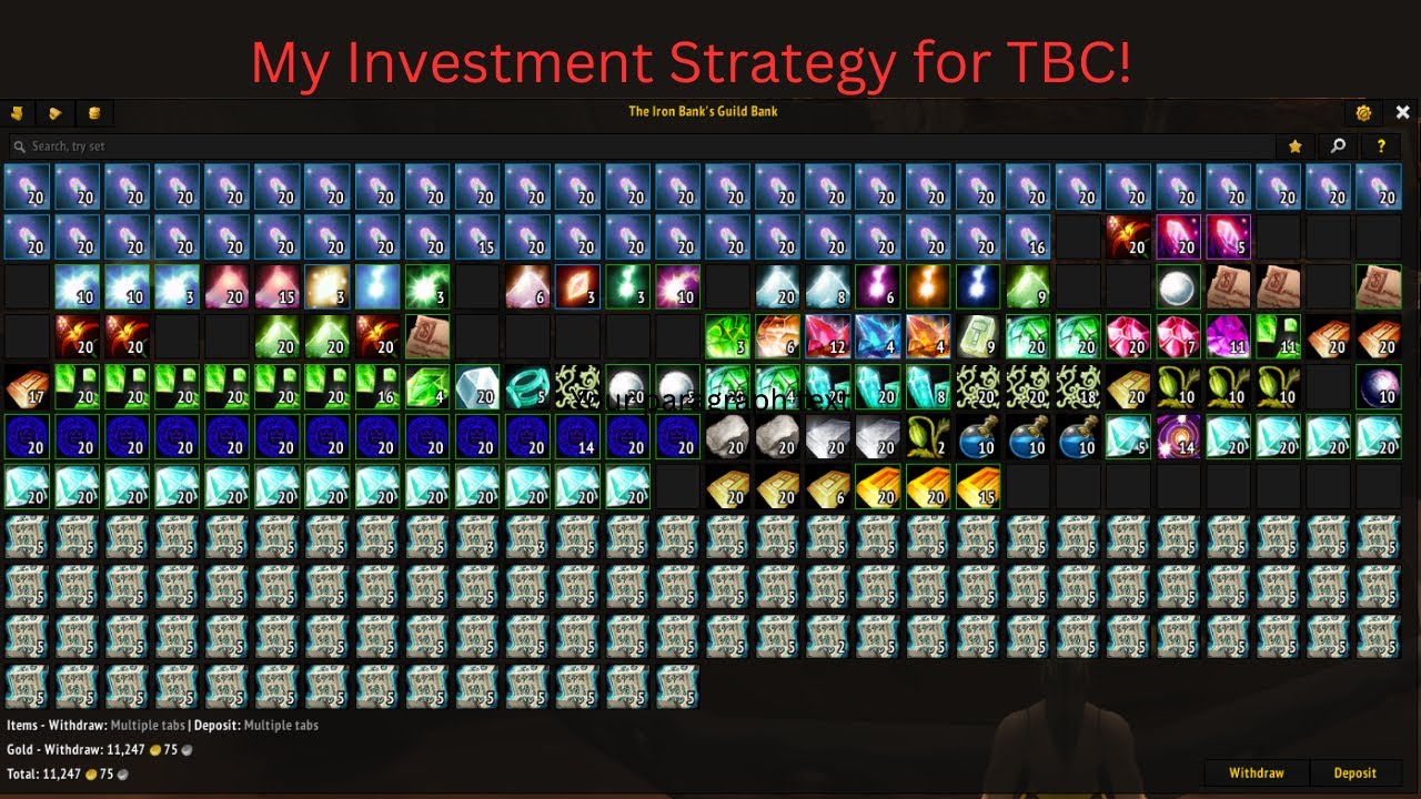 The BEST TBC Gold Farming Strategy You Need to See!