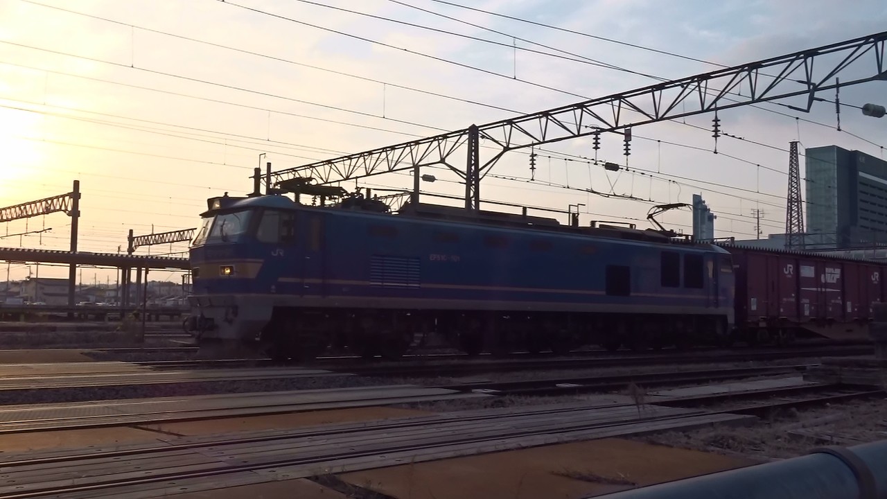2026.03.17 貨物列車（2091列車）秋田駅発車