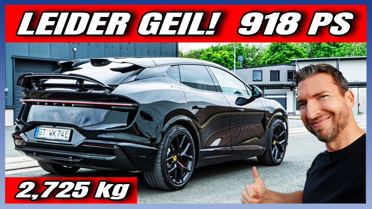 Lotus Eletre R – 918 PS! Kann ein SUV so krass sein?!| 2,9 Sek. 0-100 | E for Life