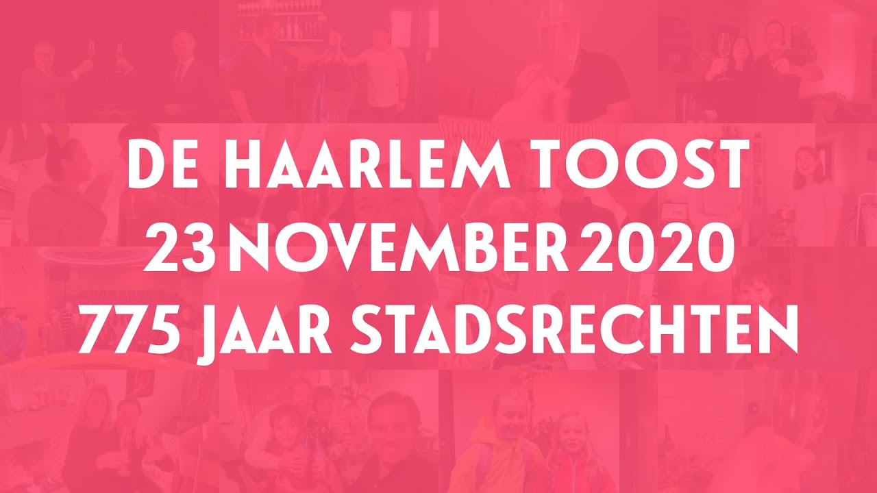 775 jaar Haarlem: live registratie Haarlem Toost