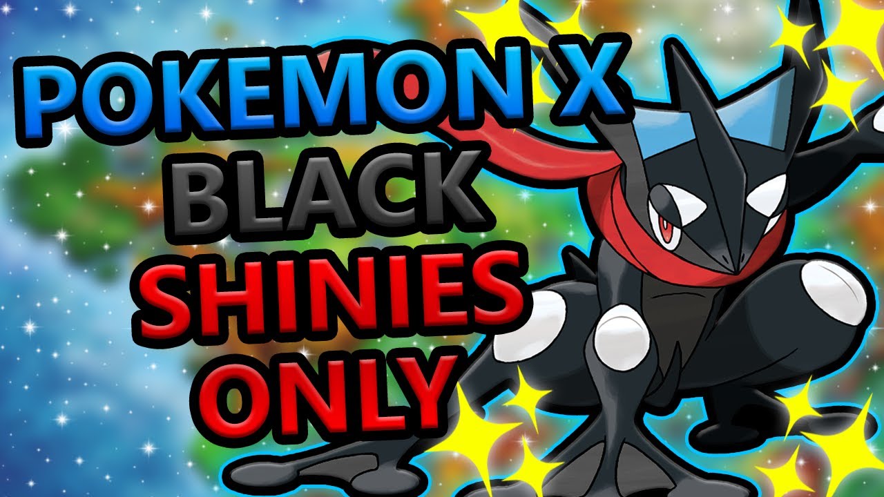 Можно ли победить Pokemon X, используя только чёрные блестящие фигурки?