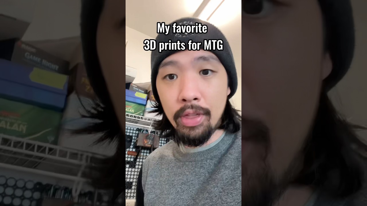 Мои любимые 3D-принты MTG #mtg #3dprinting