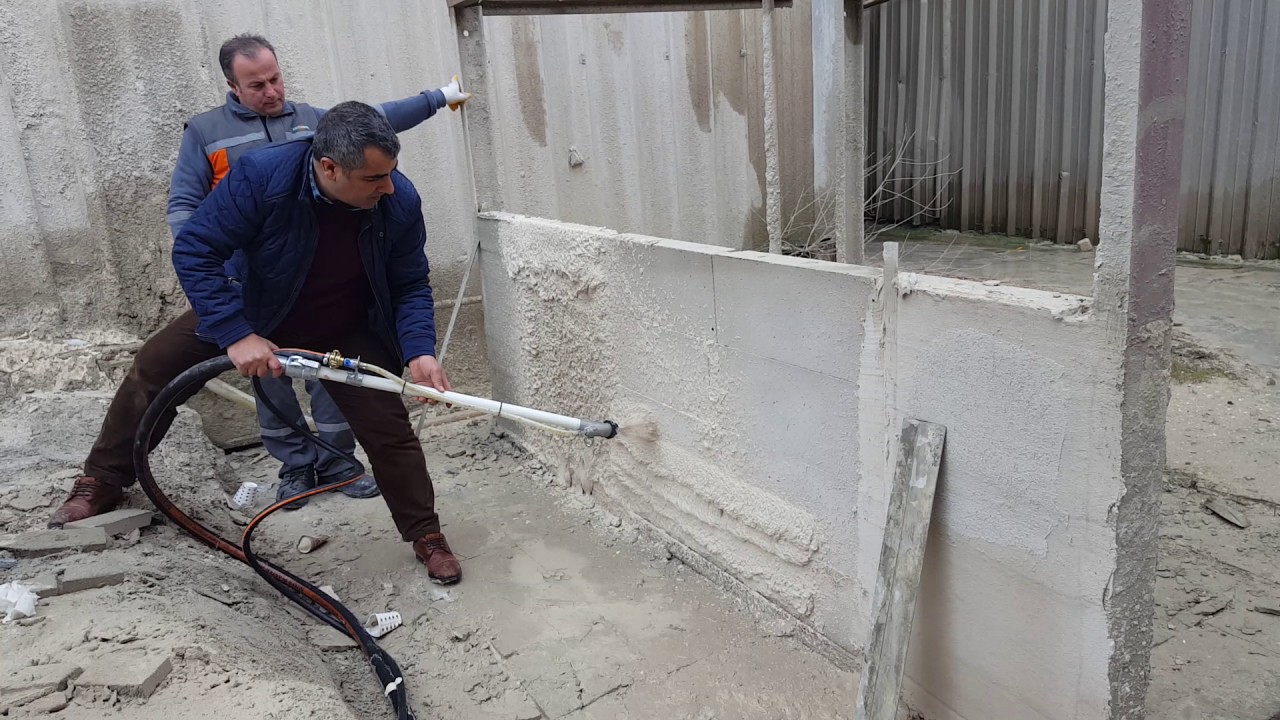Spray gypsum plaster? Mixer Plus Standard