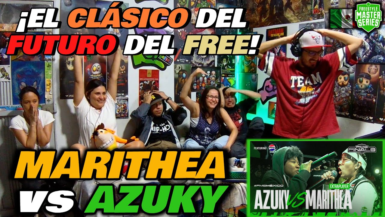 🔴COLOMBIANOS REACCIONAN a MARITHEA vs AZUKY ¡EL CLÁSICO DEL FUTURO DEL FREE! [FMS MÉXICO 2024/2025]