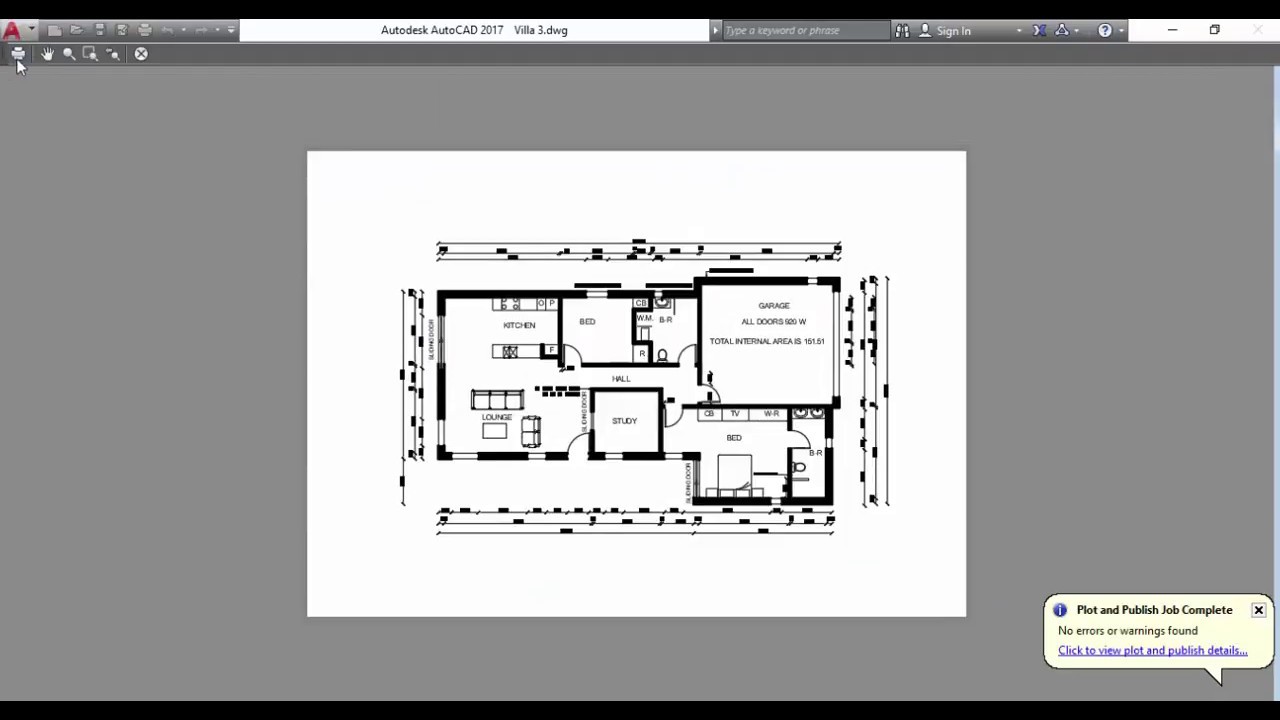 Autocad 2017: Быстрое сохранение в PDF с правильным масштабом