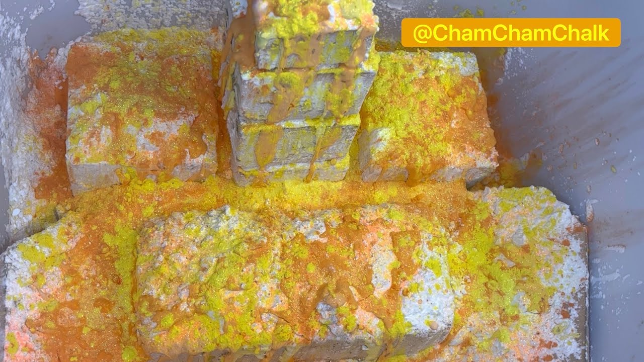 Brighter Day ☀️🌟| Super Dusty Gym Chalk Reforms Crumble| Oddly Satisfying | Stress Relief| Relaxing