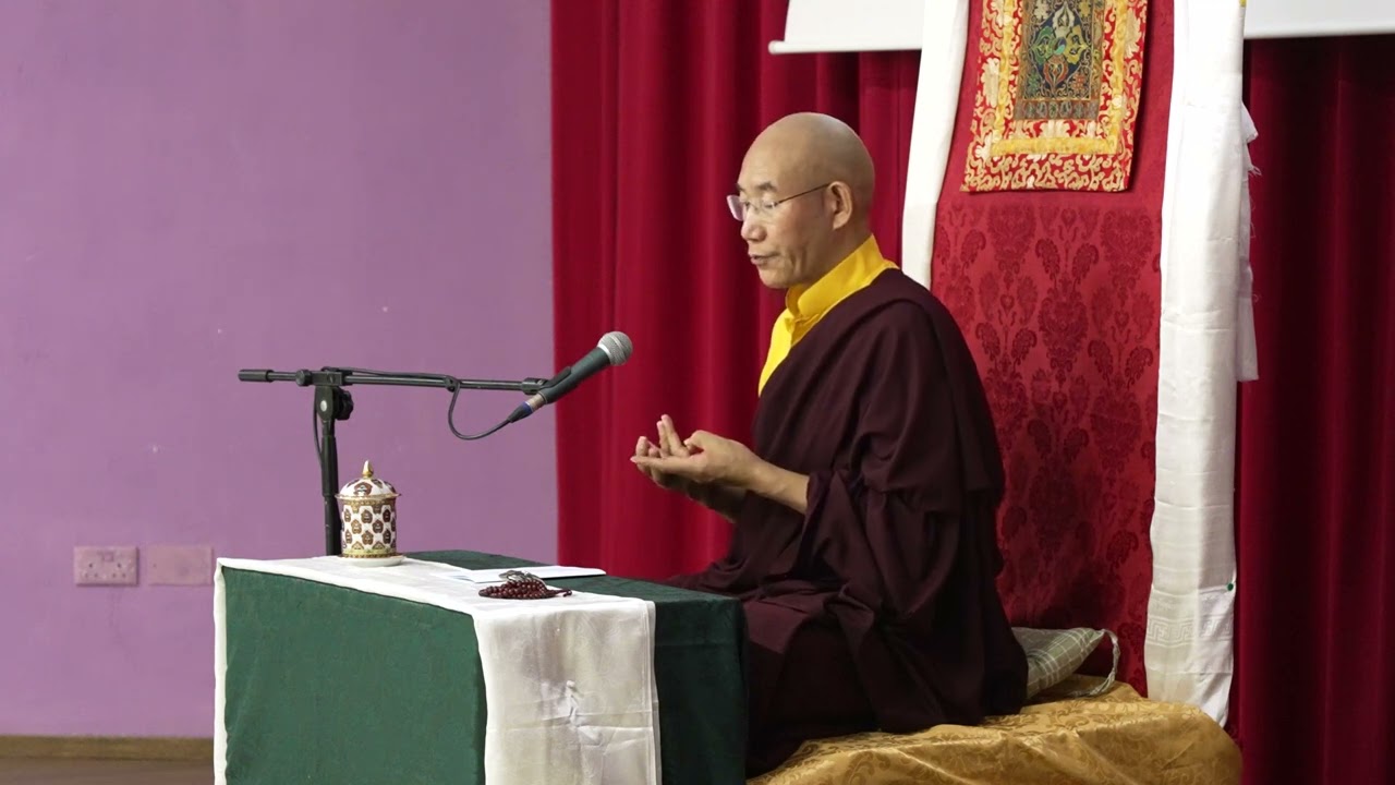 Chamtrul Rinpoche - How to Be at Ease and Relax with Meditation on the Nature of Mind