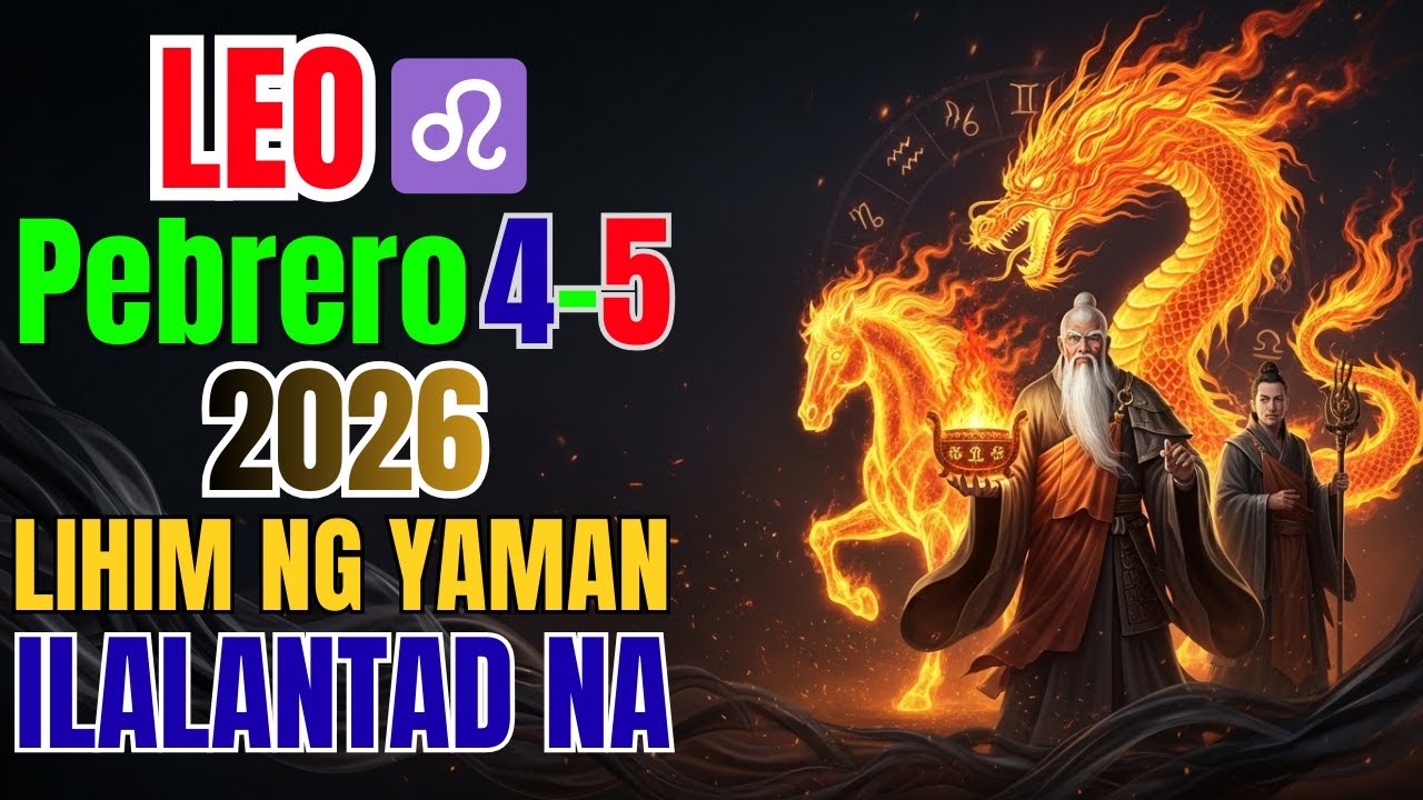 Leo ♌— Feb 4–5: Sekreto ng Marangyang Buhay ay Malapit Nang Ilantad 🌞💰