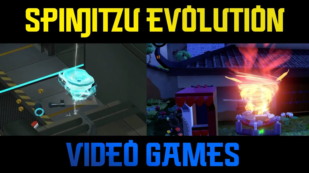 Ninjago - Spinjitzu Evolution in Video Games (2011-2020)