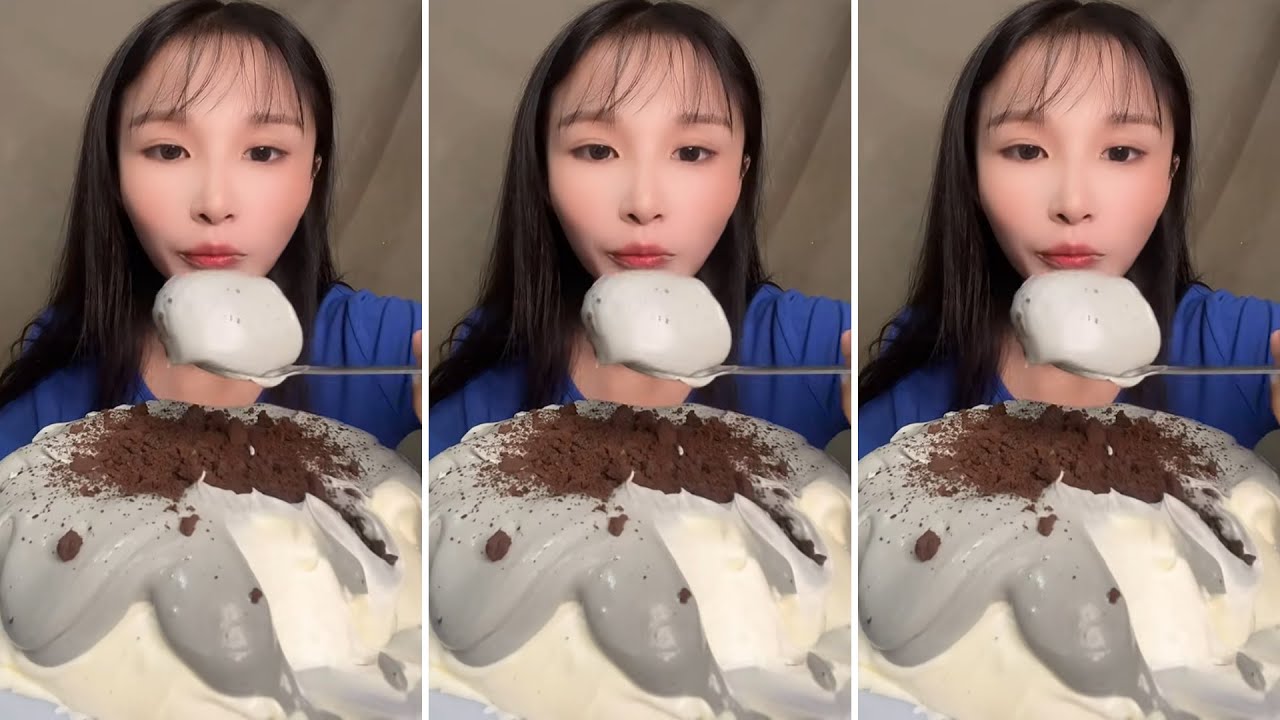 ASMR MUKBANG Milk flavored cream EATING SHOW 소리좋은 여러가지 음식 먹방 모음이 팅쇼 리얼 사운드|超激辛の生タコ|大食い #shorts
