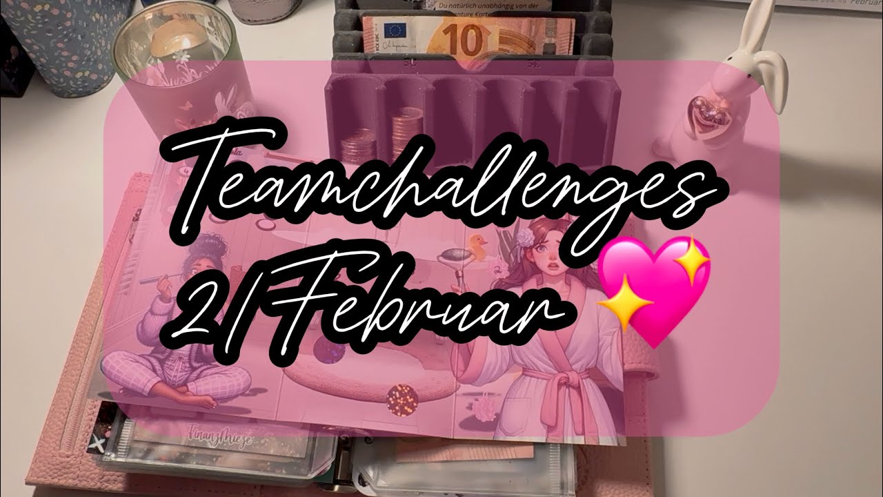 Teamchallenges 🙆🏻‍♀️ | 2/Februar 💖 | #sparspiele 
