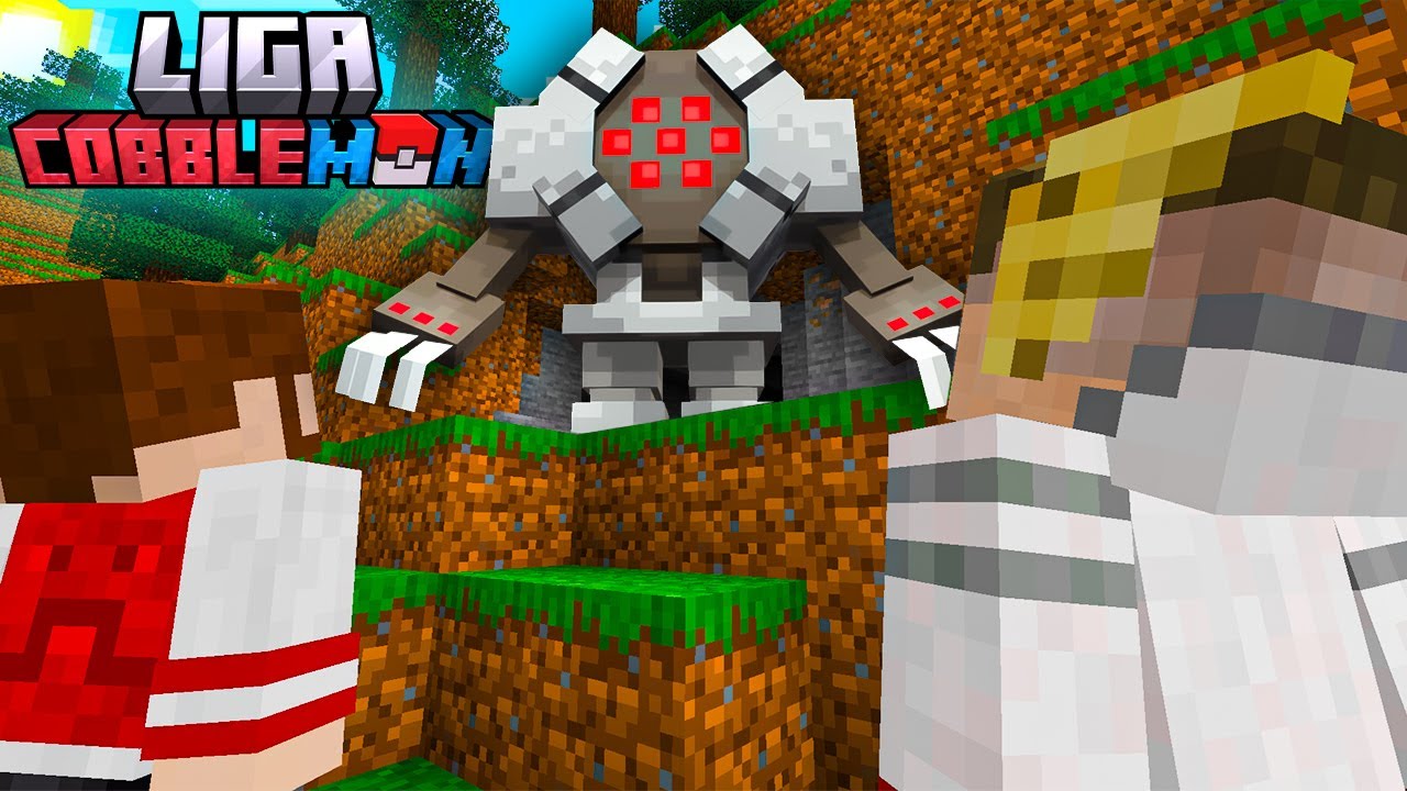 ENCONTRAMOS O PRIMEIRO LEND&Aacute;RIO na LIGA COBBLEMON no MINECRAFT