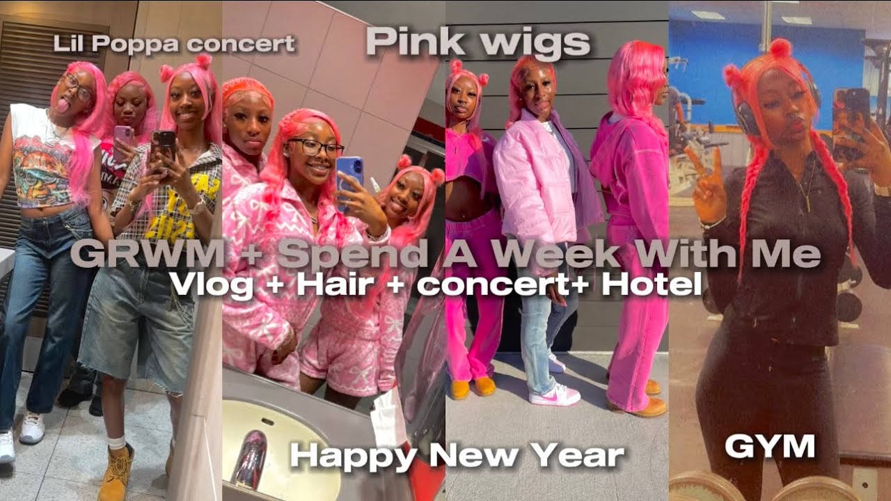 Vlog | Hair appointment, Lil Poppa concert, Hotel & More! | HAPPY NEW YEAR🥂