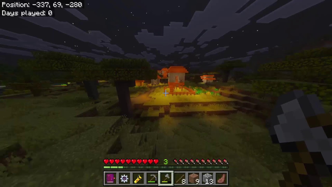 Live streaming Minecraft Episode 15 (I think, still thought I did episode 16 lol)