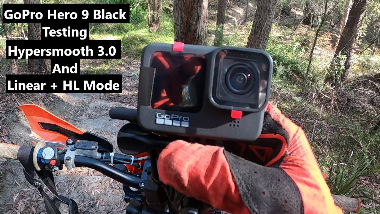 GoPro Hero 9 Testing Hypersmooth 3.0 And Linear + Horizon Leveling Dirt Bike Riding