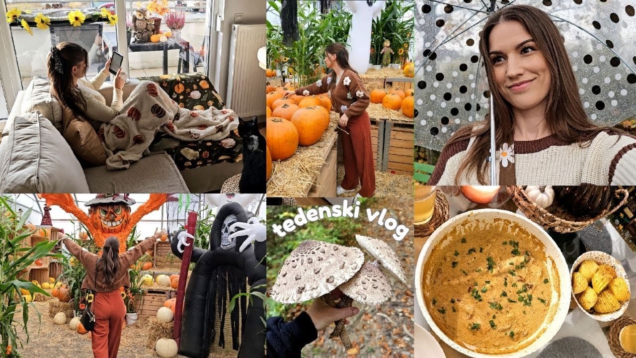 DEŽELA BUČ, JESENSKI RECEPTI 🍂 | FINA JASMINA VLOG