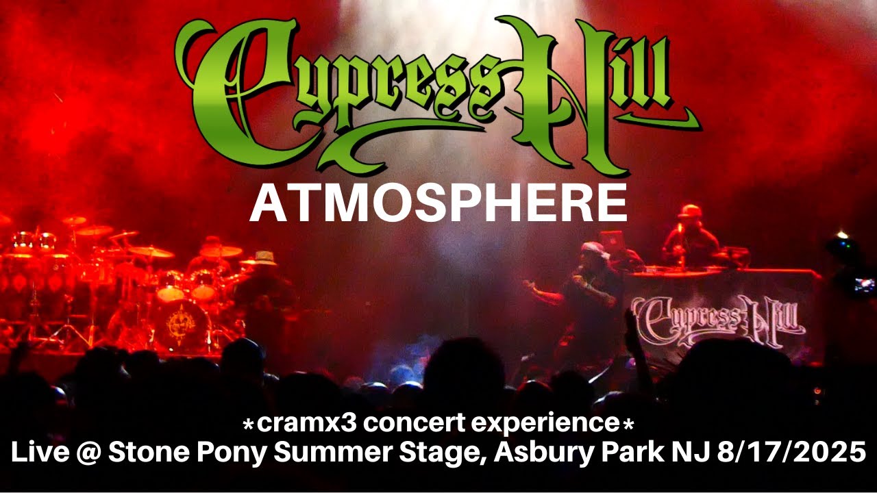 Cypress Hill & Atmosphere LIVE @ Stone Pony Summer Stage Asbury Park NJ 8/17/2025