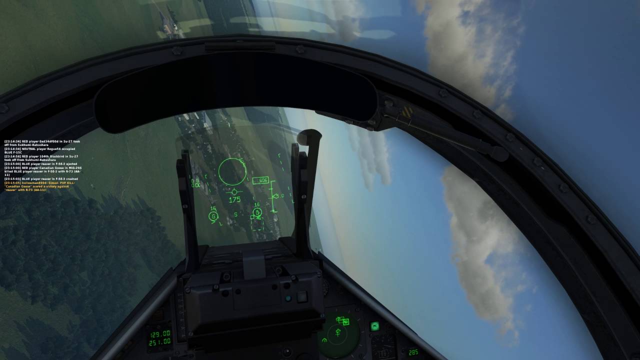 DCS M2000 Multiplayer - Close call