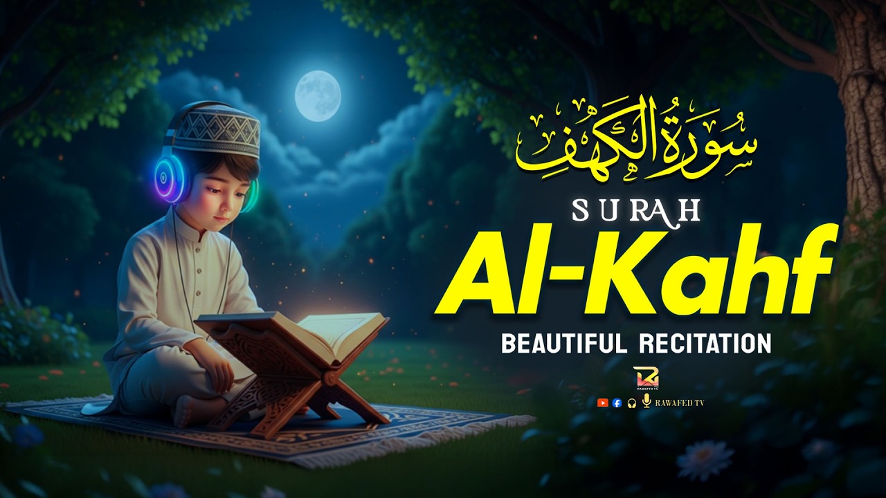 Surah Al Kahf (سورة الكهف) Friday Special Recitation with Peace, Barakah & Mercy | Rawafed TV
