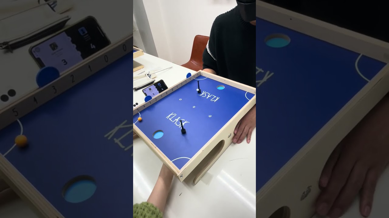 【KLASK】チーム内試合 コガタ杯決勝戦🐧