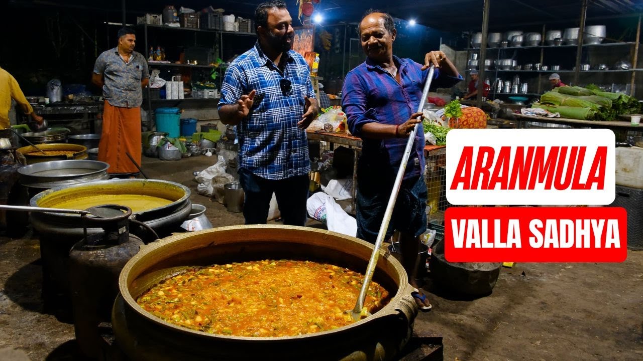 The World's BIGGEST 64-Item Vegetarian FEAST - Aranmula VALLA SADHYA | ആറന്മുള വള്ള സദ്യ കൂടിയപ്പോൾ
