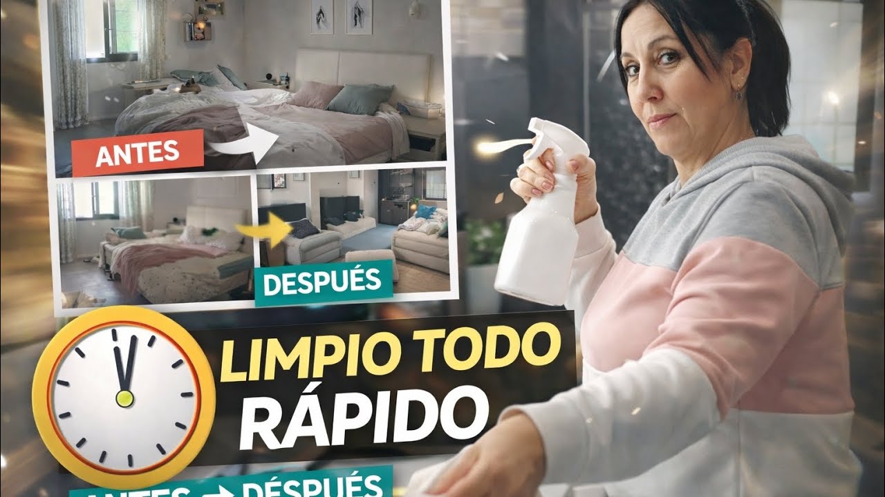 Limpieza Rápida + Bizcocho casero. 🧼✨️😋