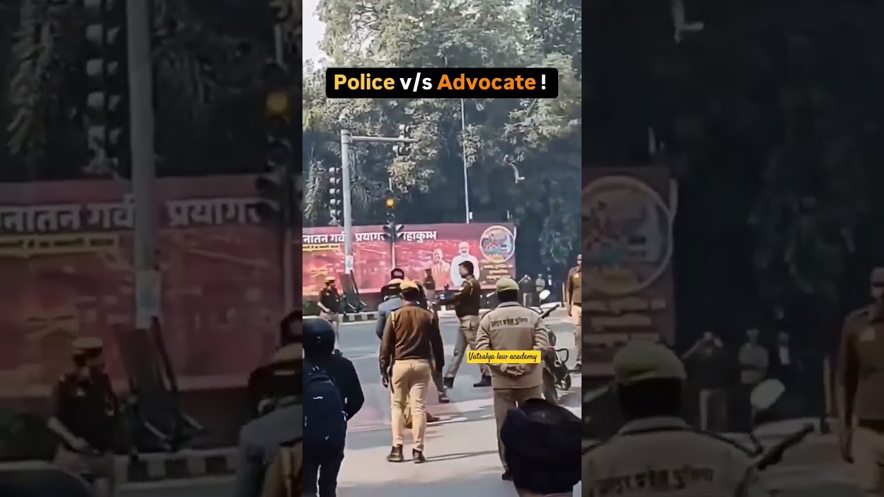 Power of ADVOCATE 💪 | POLICE vs ADVOCATE #advocatechannel #police #lawyer