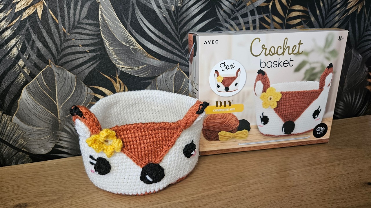 Fox basket crochet part1