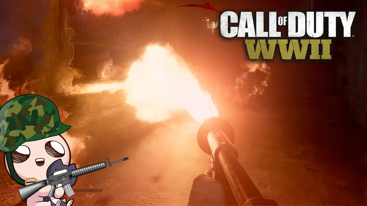 (Hatte kein Bock nachzuschauen, was in dem Part passiert!) Call of Duty - World War 2 (Folge 1)