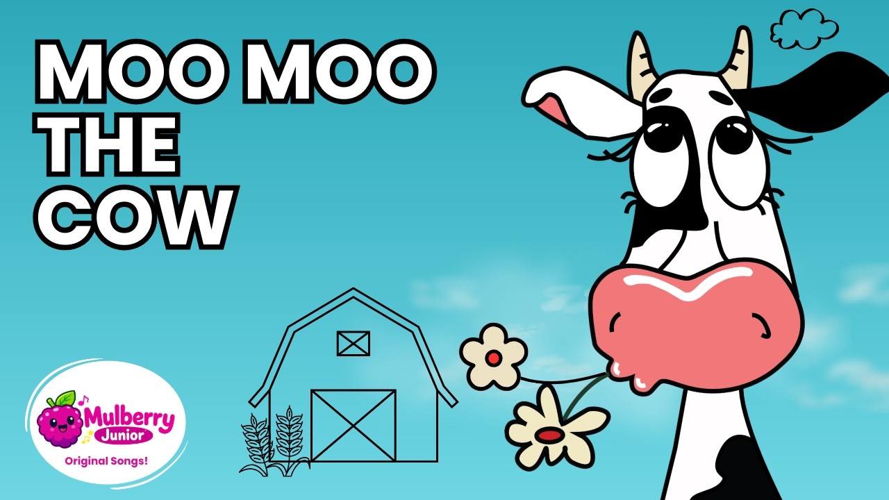 MooMoo the Cow | Farm Animal Song for Kids
