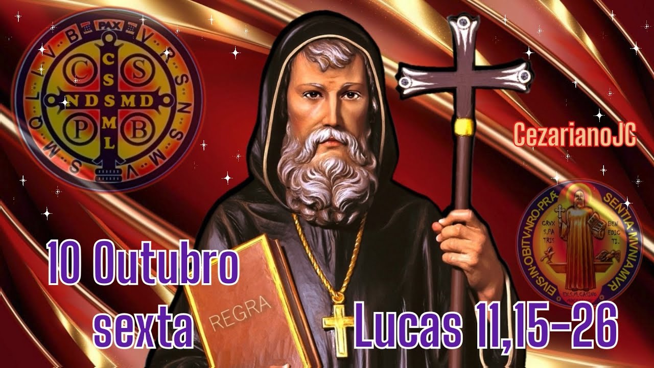 EVANGELHO DO DIA 10 DE OUTUBRO 2025 - SEXTA - LUCAS 11,15-26