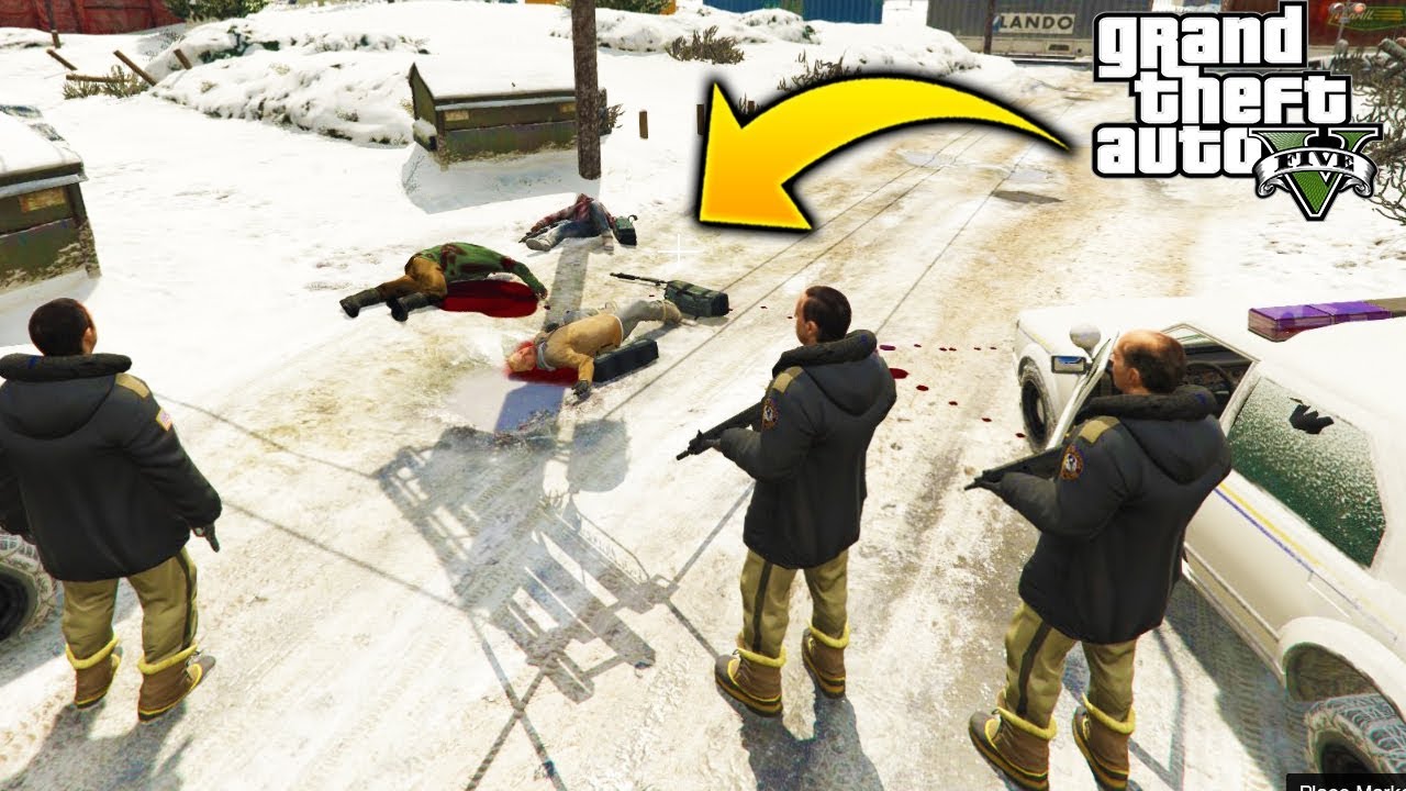 &iquest;Que Pasa Si Jugamos Como Policia en el Prologo? GTA 5