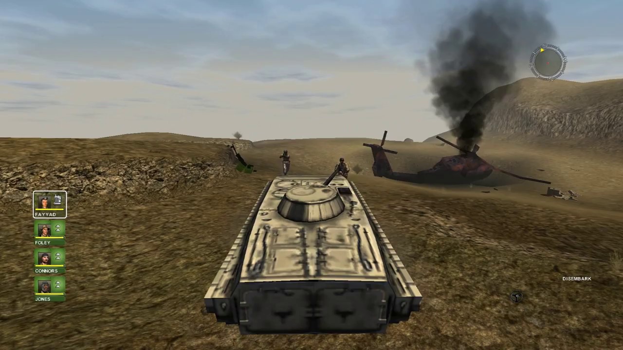 Conflict: Desert Storm - Embark all vehicles mod and play as Russian or Iraqi