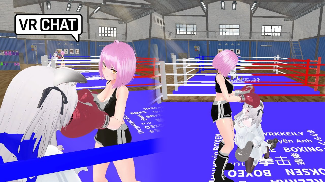The legendary boxer returns with a new punching pet!🥊🥊 VRchat BOXING