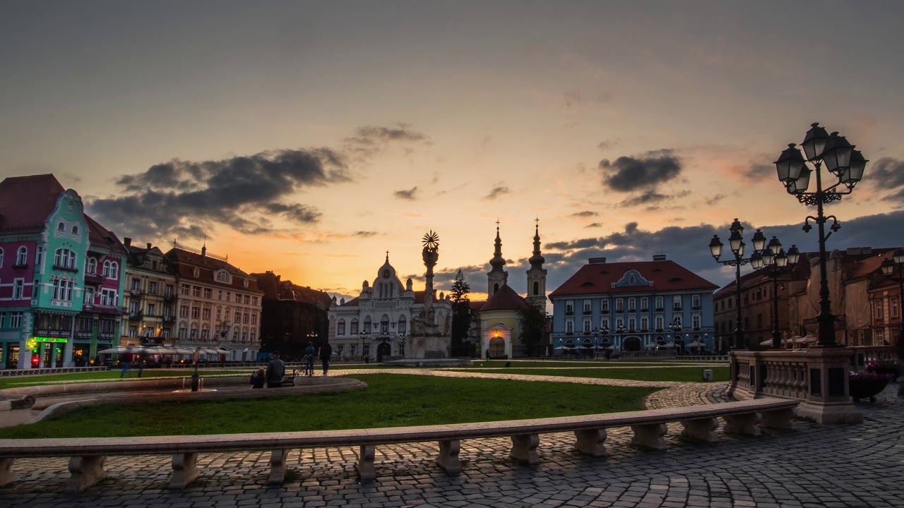 Timisoara Piata Unirii 8K