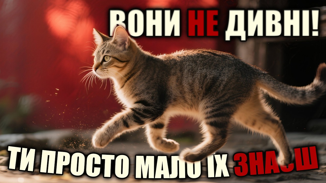ЧОМУ КОТИ ТАК ПОВОДЯТЬСЯ? Реальні факти, які змінять ваше розуміння