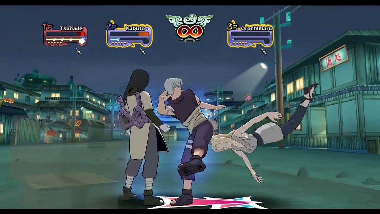 Naruto Shippūden: Clash of Ninja Revolution 3: Tsunade vs Orochimaru & Kabuto no TAS