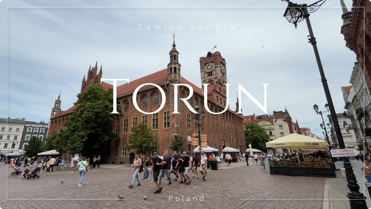 Torun, Poland Walking Tour [4K]