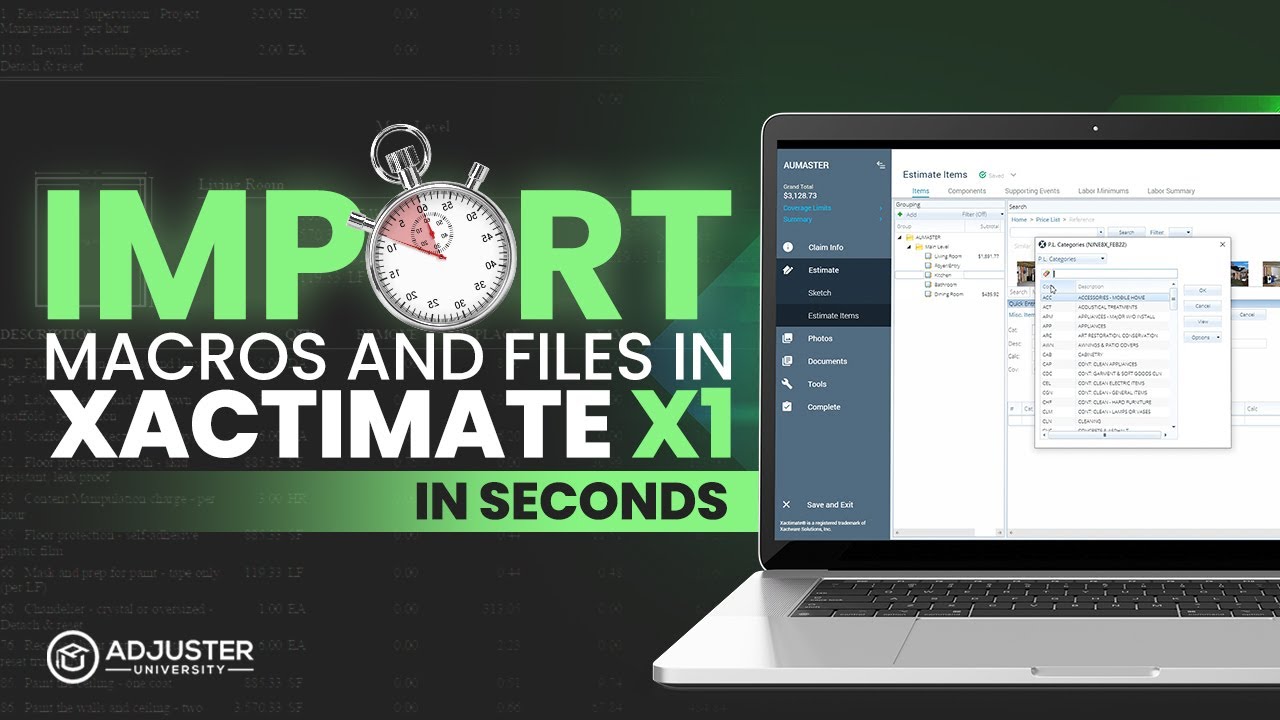 ❌ How to Import Macros & Files in Xactimate X1 in SECONDS! ⏰💻