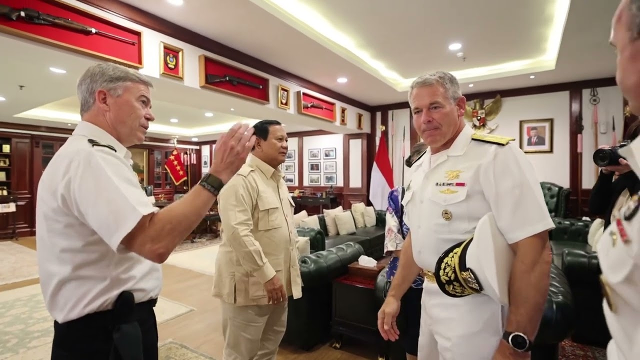 Prabowo Terima Kunjungan Komandan Koopsus AS, Bahas Perkuatan Kemitraan