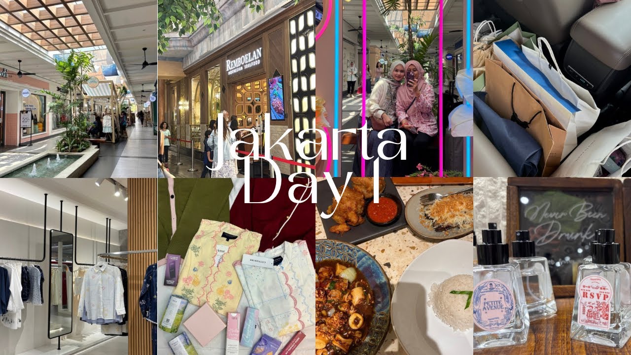 Jakarta Diaries | Day 1 - PIK by the Sea, Grand Indonesia, Plaza Indonesia + haul