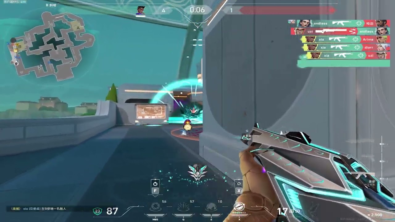 female radiant dominates queues :3