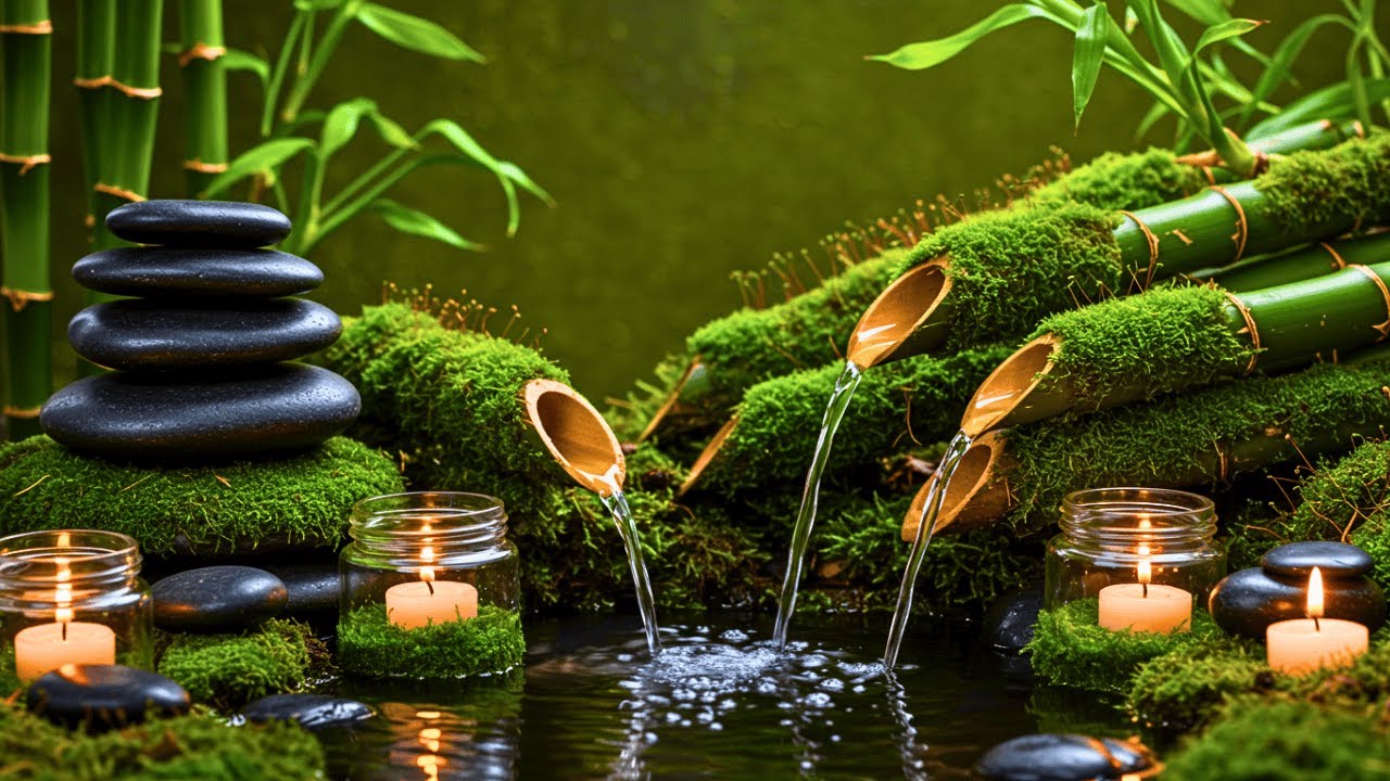 Relaxation Water & Piano Sounds 🍃 Spa Sleep Music for Deep Calm, Stress Relief & Healing Rest