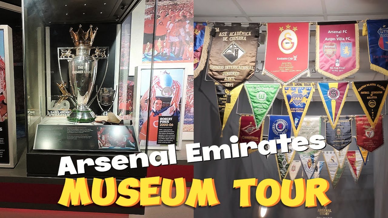 Arsenal Emirates Museum Tour