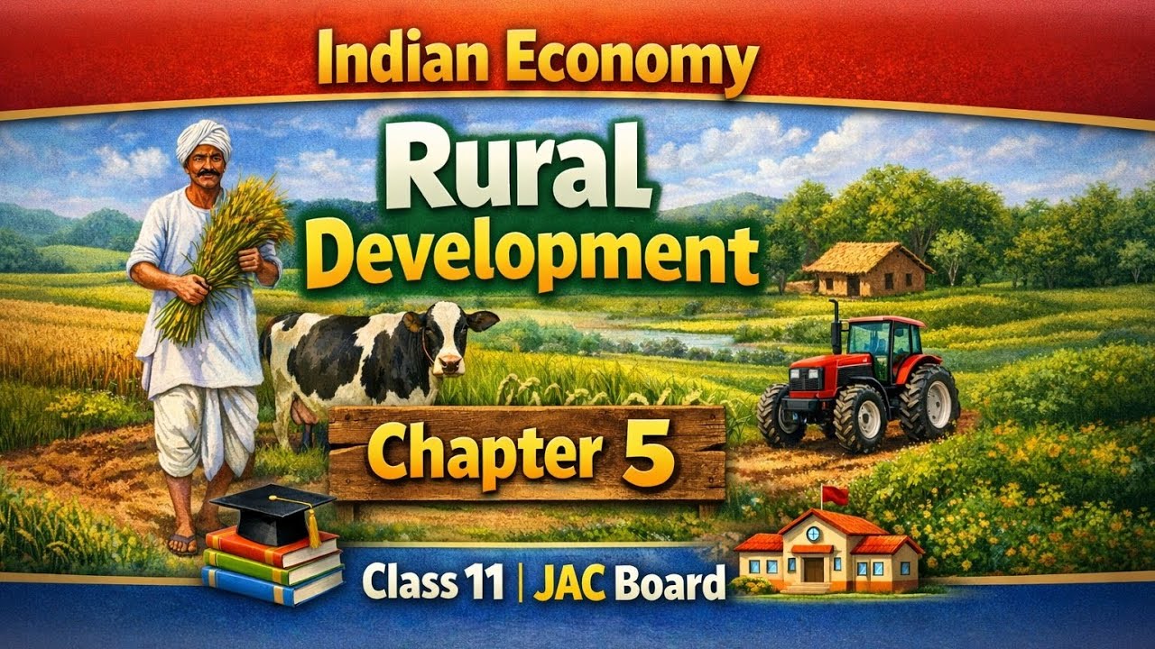 Rural Development | Chapter 5 | Most important MCQs 😱 | Class 11 JAC Board, UP Board | CBSE 12th