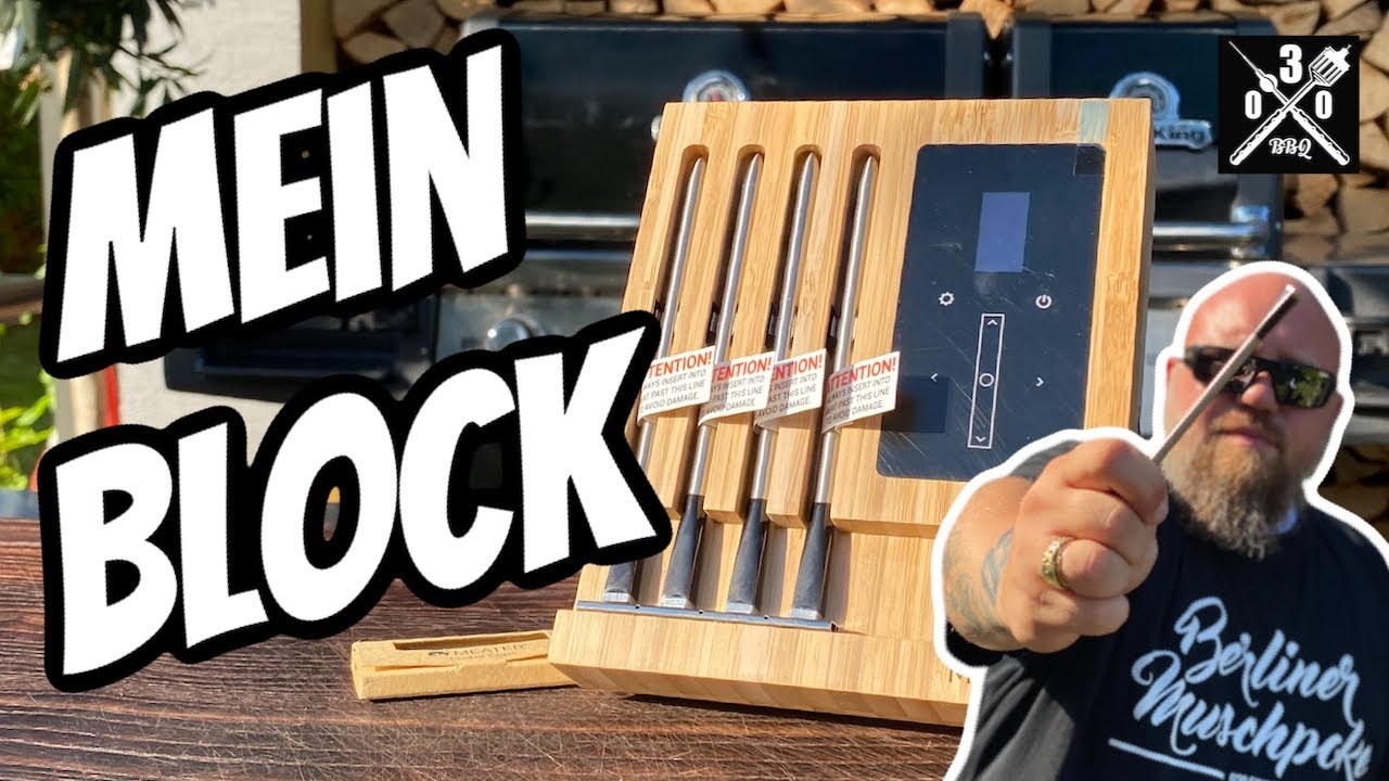 MEATER BLOCK - UNBOXING + TEST - 030 BBQ