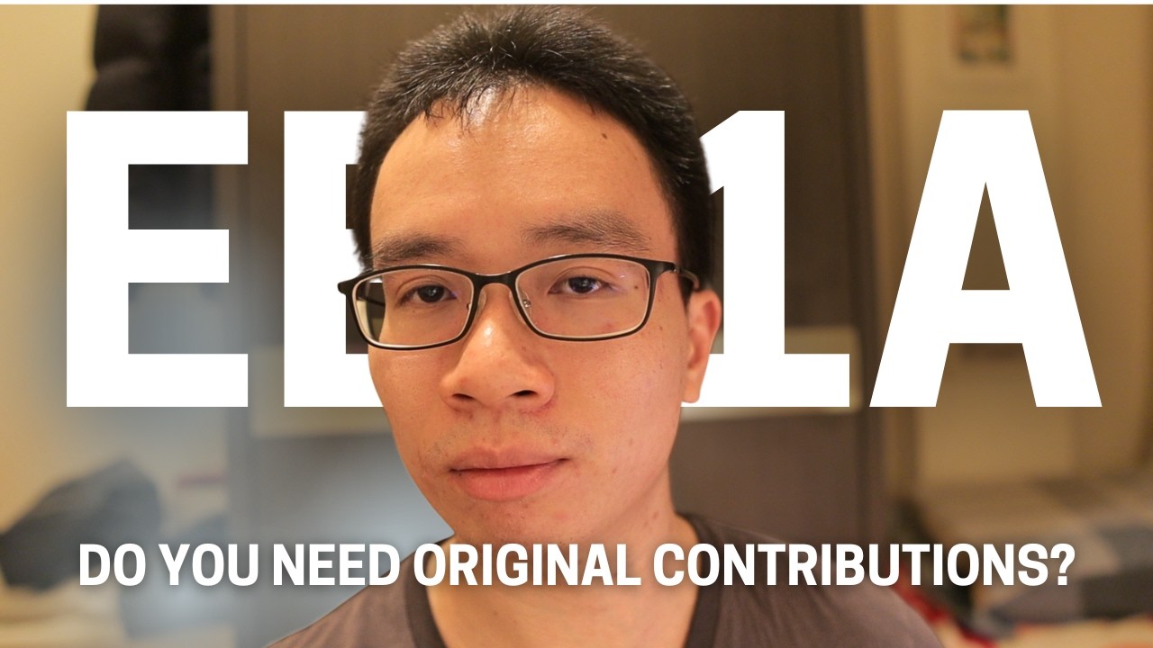 Is original contributions required for EB1A?