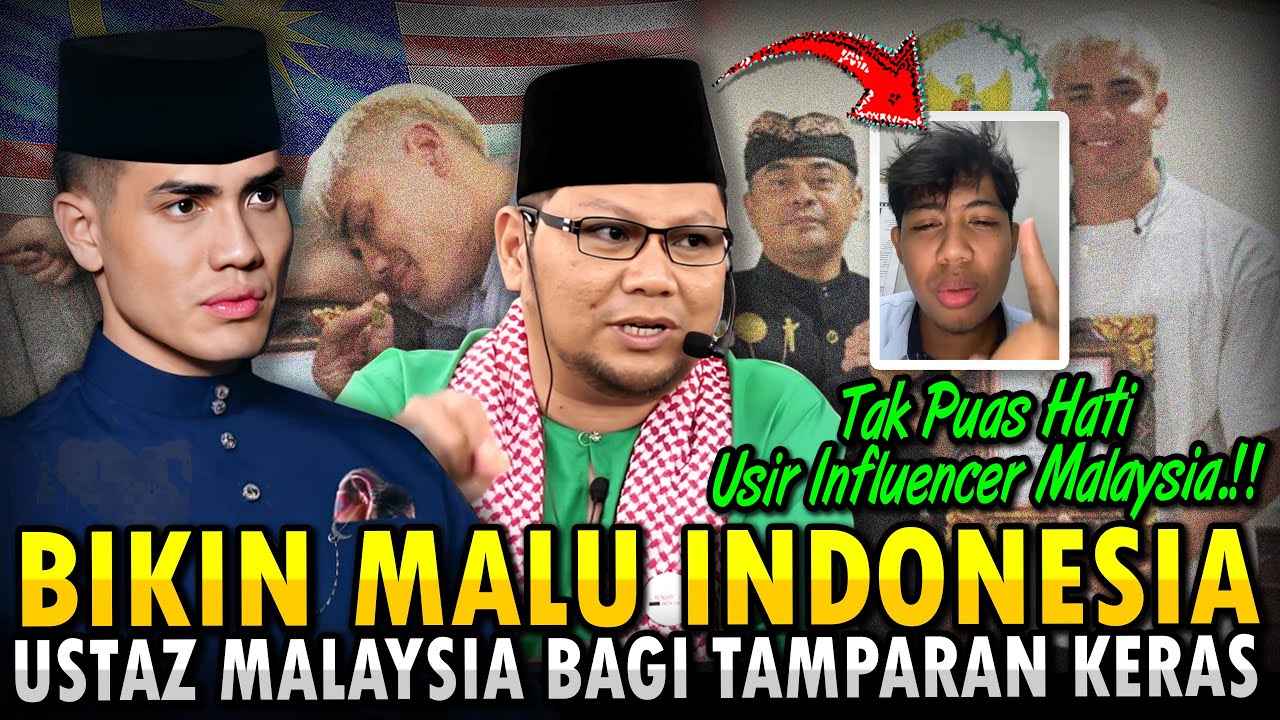 KOYAK❗Ustaz MALAYSIA Sekolahkan Anak Muda INDONESIA⁈ Jangan Remehkan AISAR KHALED‼ Ini Akibatnya.!