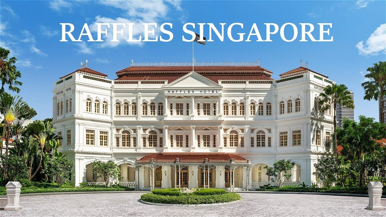 Raffles Singapore: 5 Star Luxury Heritage Hotel. Lunch at Tiffin Room & drinks at Long Bar