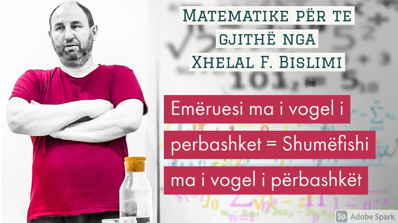 10. Gjetja e emeruesi ma i vogel i perbashket  EVP